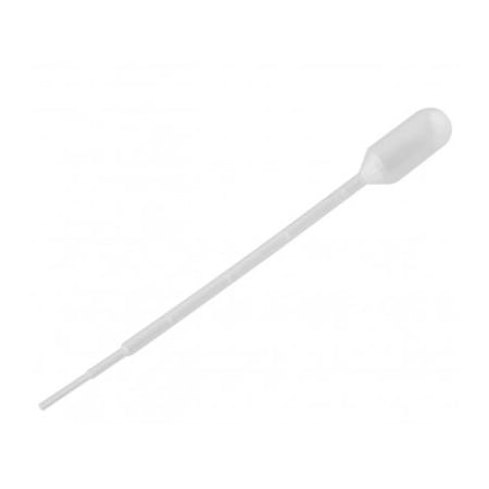 Globe Scientific Transfer Pipette, 1ml Graduated, 3ml, 500/pk, 500PK 147607